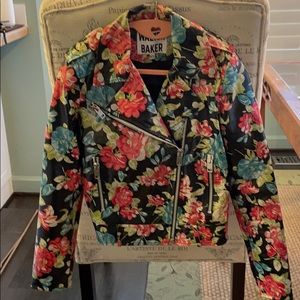 Walter Baker leather biker jacket